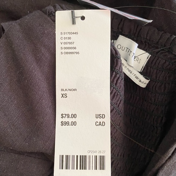 Urban Outfitters Black Dress | BLK / NOIR | Size XS - Picture 4 of 7